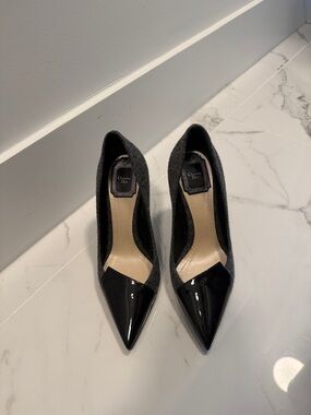Dior cherie pointy pump patent leather heels size 36